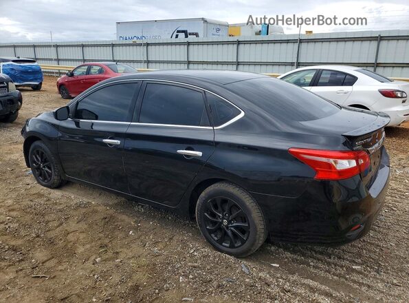 3N1AB7AP5JY263548 2018 NISSAN SENTRA Черный Задняя левая четверть
