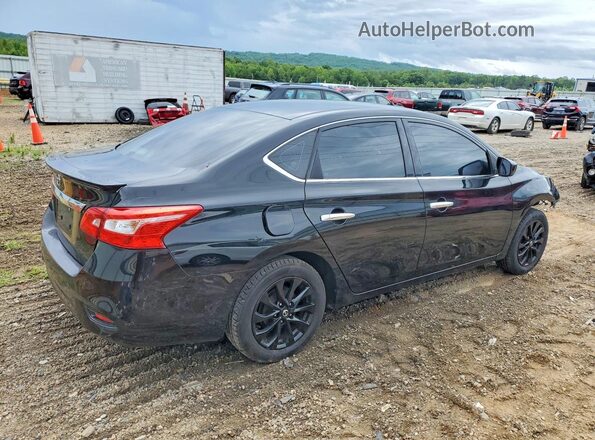 3N1AB7AP5JY263548 2018 NISSAN SENTRA Черный Задняя правая четверть