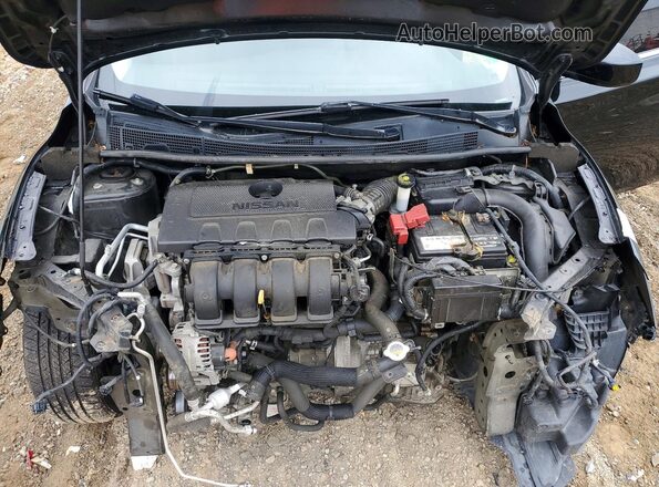 3N1AB7AP5JY263548 2018 NISSAN SENTRA Черный Вид задней части салона