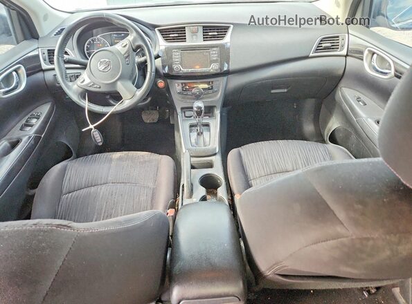 3N1AB7AP5JY264134 2018 NISSAN SENTRA Black წინა პანელის ხედი