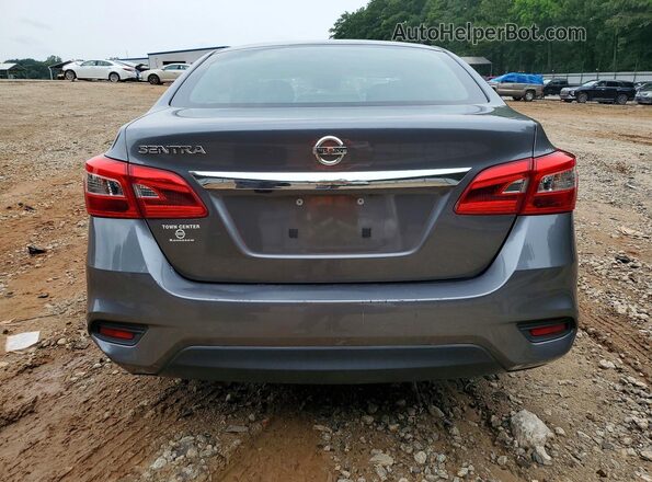 3N1AB7AP5JY304048 2018 NISSAN SENTRA Серый Вид сзади