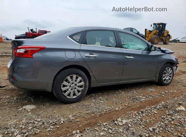 3N1AB7AP5JY304048 2018 NISSAN SENTRA Серый Задняя правая четверть