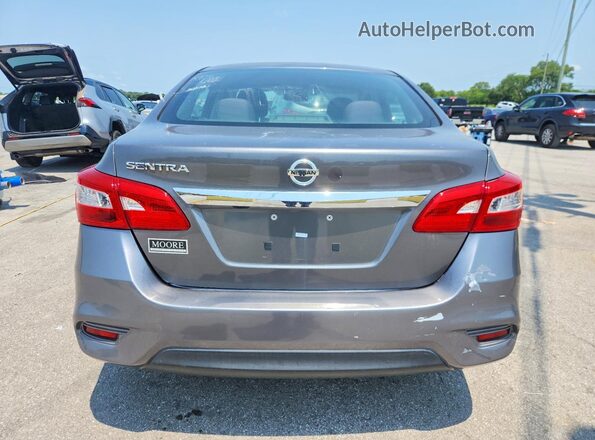 3N1AB7AP5JY306785 2018 NISSAN SENTRA Серебряный Вид сзади