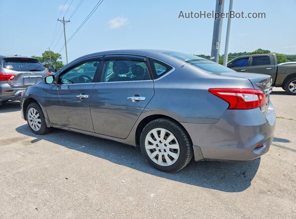 3N1AB7AP5JY306785 2018 NISSAN SENTRA Серебряный Задняя левая четверть