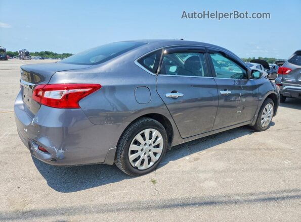 3N1AB7AP5JY306785 2018 NISSAN SENTRA Серебряный Задняя правая четверть