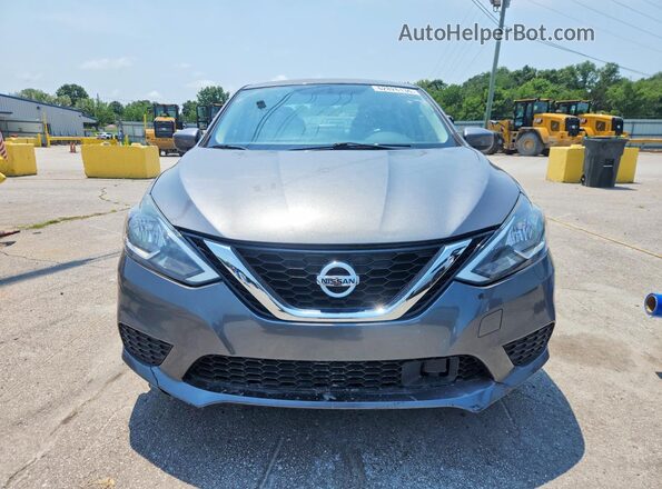 3N1AB7AP5JY306785 2018 NISSAN SENTRA Серебряный Вид спереди