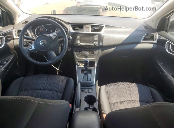 3N1AB7AP5JY312294 2018 NISSAN SENTRA White Vista del salpicadero
