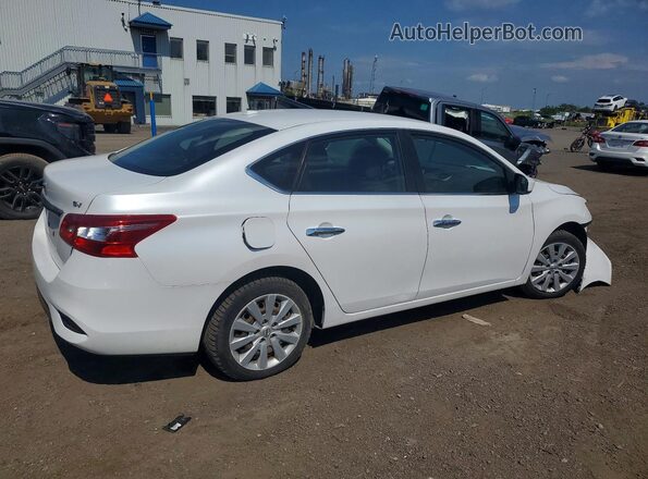 3N1AB7AP5JY312294 2018 NISSAN SENTRA White Trasero derecho
