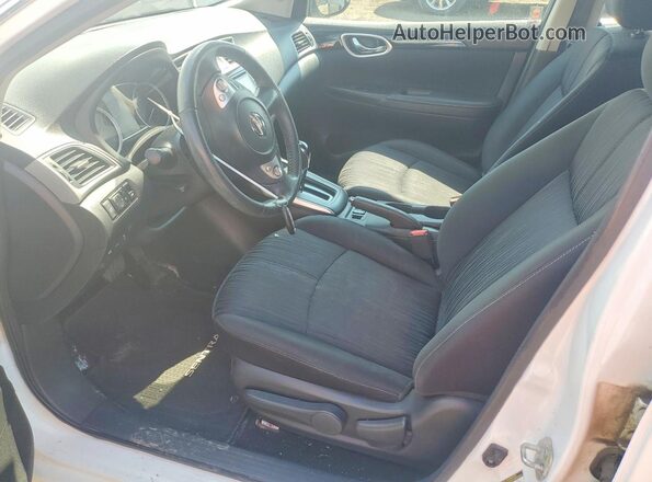 3N1AB7AP5JY312294 2018 NISSAN SENTRA White Vista interior delantera