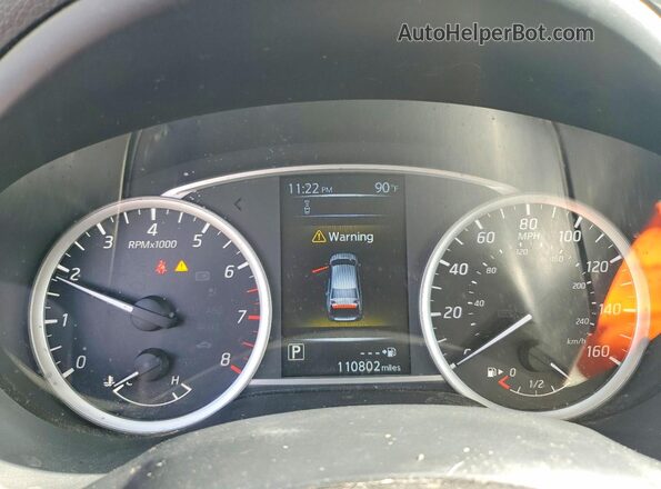 3N1AB7AP5JY341469 2018 NISSAN SENTRA Silver ხელსაწყოთა პანელის ხედი