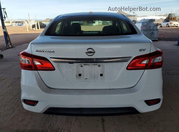 3N1AB7AP5JY342735 2018 NISSAN SENTRA Белый Вид сзади