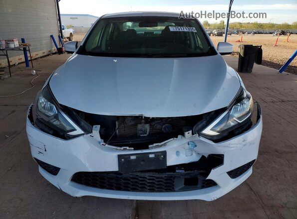 3N1AB7AP5JY342735 2018 NISSAN SENTRA Белый Вид спереди