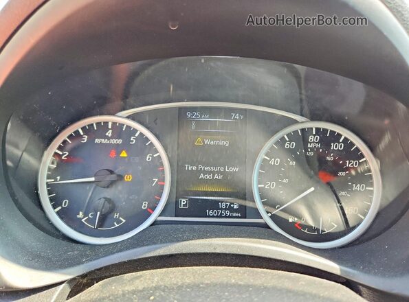 3N1AB7AP5JY344971 2018 NISSAN SENTRA Blue ხელსაწყოთა პანელის ხედი