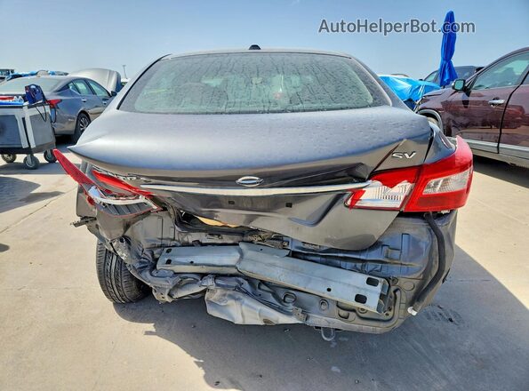 3N1AB7AP5KL614022 2019 NISSAN SENTRA Gray უკანა ხედი