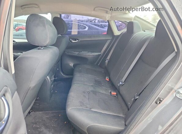 3N1AB7AP5KY205120 2019 NISSAN SENTRA Серый Вид задних сидений
