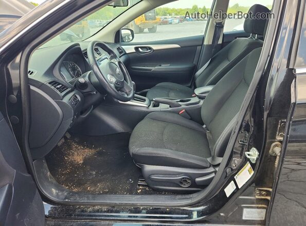 3N1AB7AP5KY207854 2019 NISSAN SENTRA Black Vista interior delantera