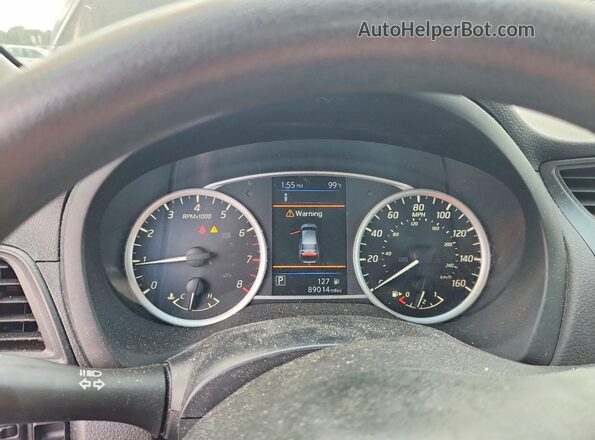 3N1AB7AP5KY207854 2019 NISSAN SENTRA Black Vista del cuadro de instrumentos