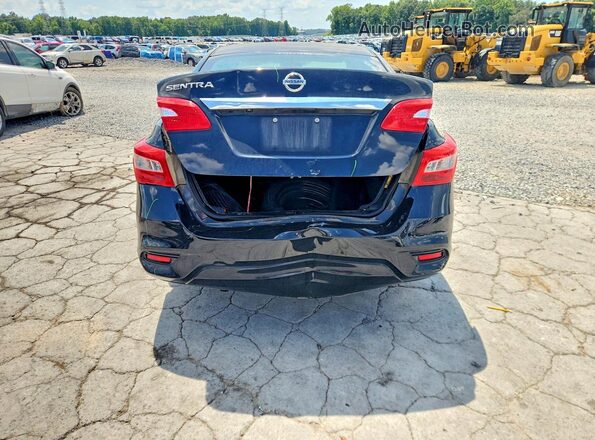 3N1AB7AP5KY207854 2019 NISSAN SENTRA Black Vista trasera