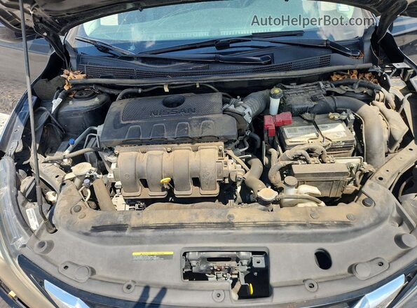 3N1AB7AP5KY207854 2019 NISSAN SENTRA Black Vista interior trasera