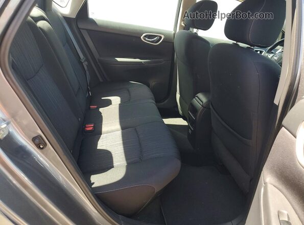 3N1AB7AP5KY214996 2019 NISSAN SENTRA Серый Вид задних сидений
