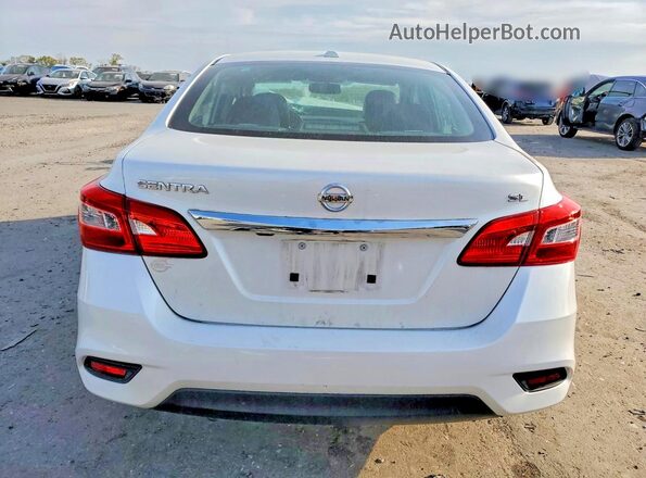 3N1AB7AP5KY215629 2019 NISSAN SENTRA White Vista trasera