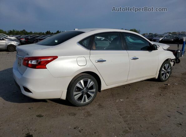 3N1AB7AP5KY215629 2019 NISSAN SENTRA White Trasero derecho