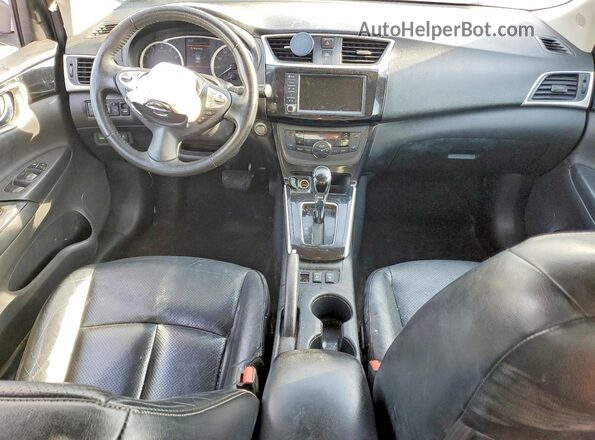3N1AB7AP5KY215629 2019 NISSAN SENTRA White Vista del salpicadero