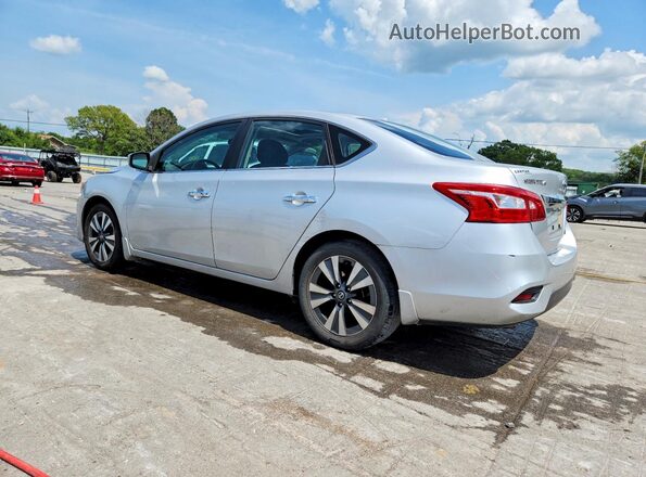 3N1AB7AP5KY217395 2019 NISSAN SENTRA Silver უკანა მარცხენა