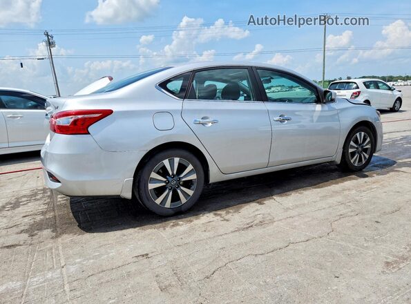 3N1AB7AP5KY217395 2019 NISSAN SENTRA Silver უკანა მარჯვენა