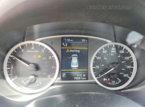 3N1AB7AP5KY217395 2019 NISSAN SENTRA Silver ხელსაწყოთა პანელის ხედი