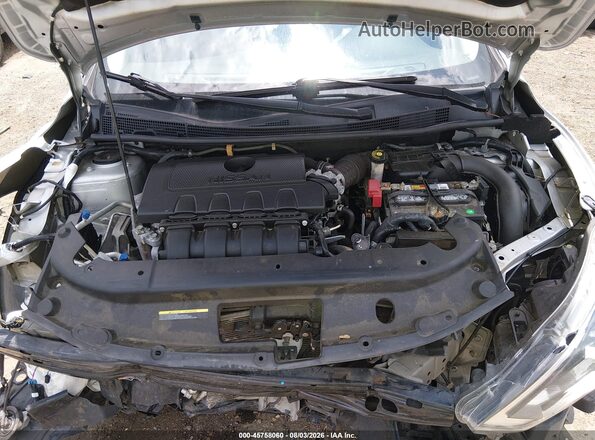 3N1AB7AP5KY220569 2019 NISSAN SENTRA Silver Rear view