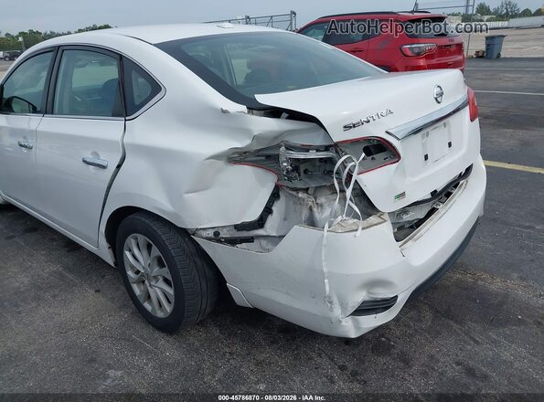 3N1AB7AP5KY221821 2019 NISSAN SENTRA White Vista frontal