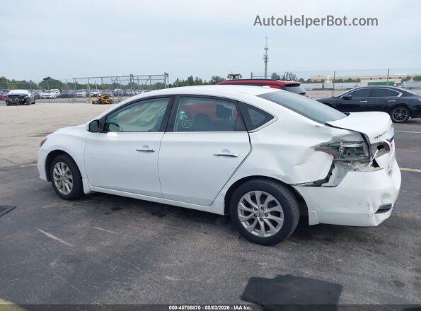 3N1AB7AP5KY221821 2019 NISSAN SENTRA White Vista interior de 360 grados