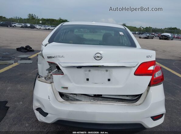 3N1AB7AP5KY221821 2019 NISSAN SENTRA White 
