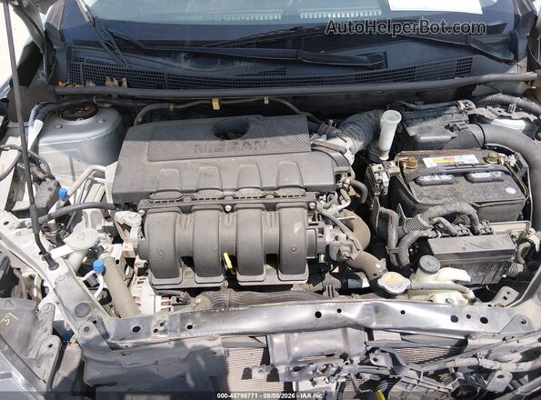 3N1AB7AP5KY221852 2019 NISSAN SENTRA Silver Вид ззаду