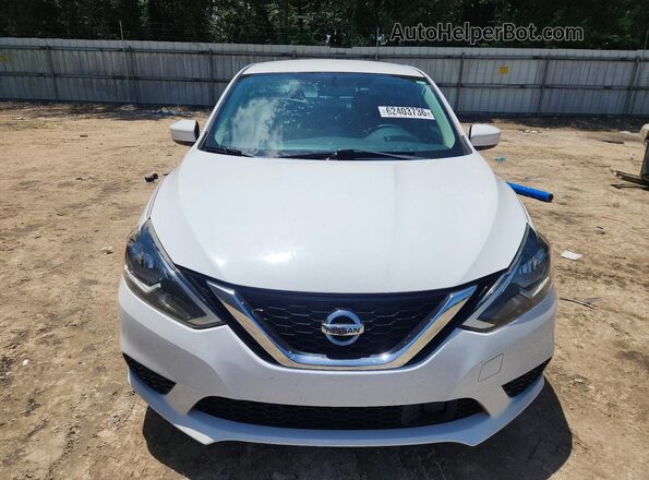 3N1AB7AP5KY258139 2019 NISSAN SENTRA White Vista frontal