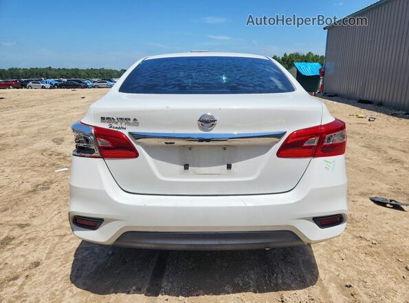 3N1AB7AP5KY258139 2019 NISSAN SENTRA White Vista trasera