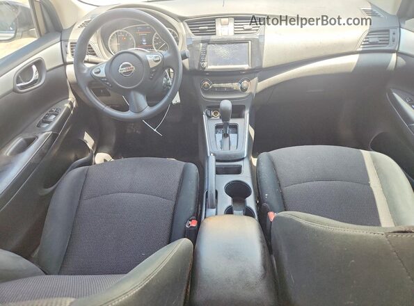 3N1AB7AP5KY258139 2019 NISSAN SENTRA White Vista del salpicadero