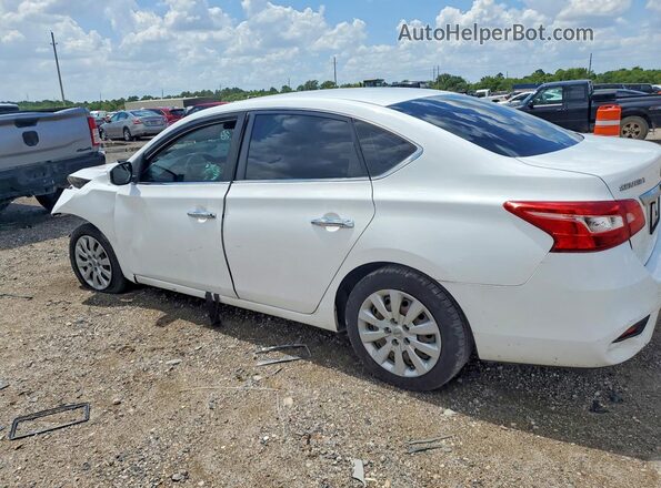 3N1AB7AP5KY267522 2019 NISSAN SENTRA White Tył lewy