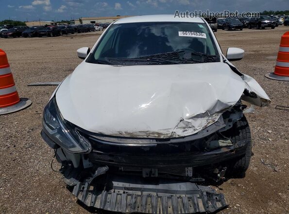 3N1AB7AP5KY267522 2019 NISSAN SENTRA White Widok z przodu