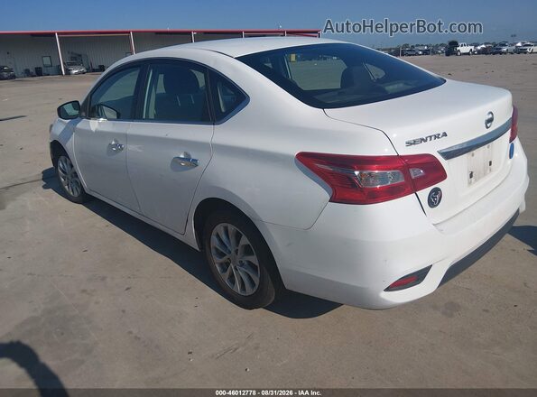3N1AB7AP5KY268556 2019 NISSAN SENTRA White უკანა მარცხენა