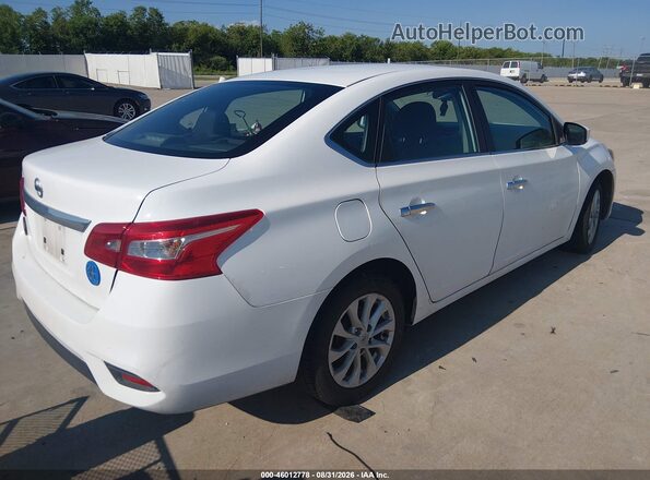 3N1AB7AP5KY268556 2019 NISSAN SENTRA White უკანა მარჯვენა