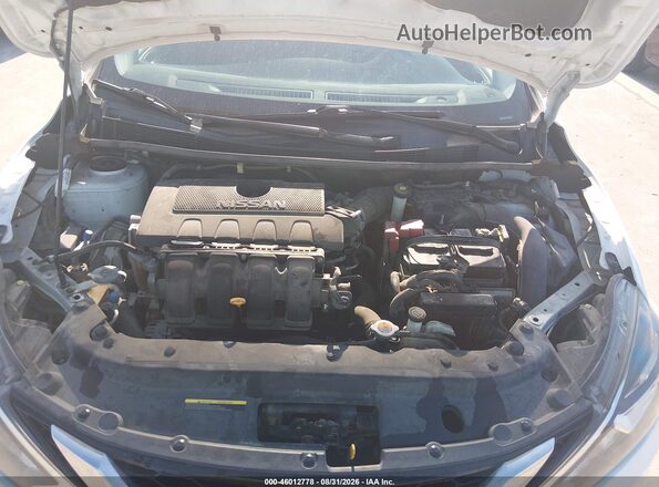 3N1AB7AP5KY268556 2019 NISSAN SENTRA White უკანა ხედი