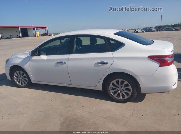 3N1AB7AP5KY268556 2019 NISSAN SENTRA White სალონის 360-გრადუსიანი ხედი