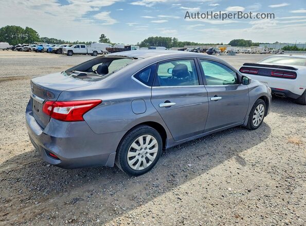 3N1AB7AP5KY289293 2019 NISSAN SENTRA Gray Задня права чверть