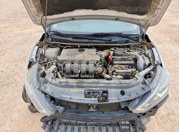 3N1AB7AP5KY297538 2019 NISSAN SENTRA Silver უკანა სალონის ხედი