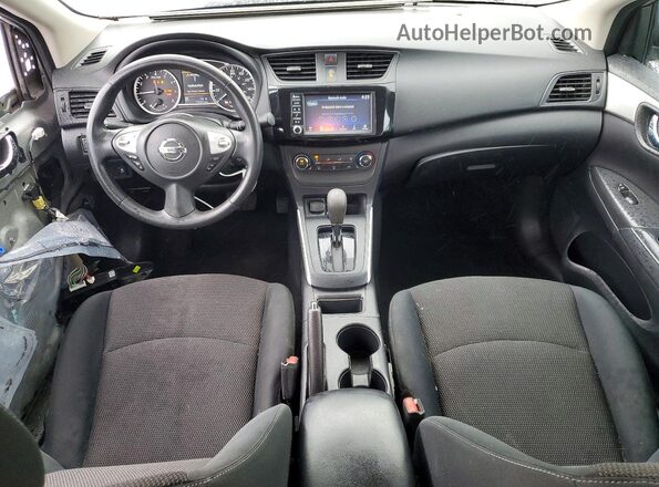 3N1AB7AP5KY305301 2019 NISSAN SENTRA Silver Vista del salpicadero