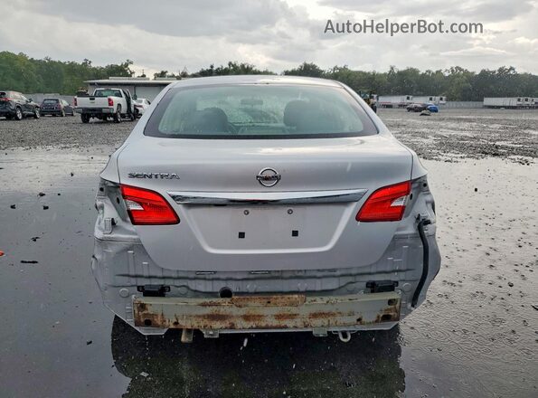 3N1AB7AP5KY305301 2019 NISSAN SENTRA Silver Vista trasera