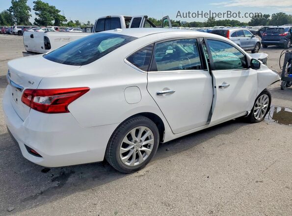 3N1AB7AP5KY306125 2019 NISSAN SENTRA White უკანა მარჯვენა
