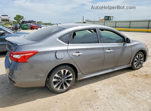 3N1AB7AP5KY340307 2019 NISSAN SENTRA Gray Tył prawy